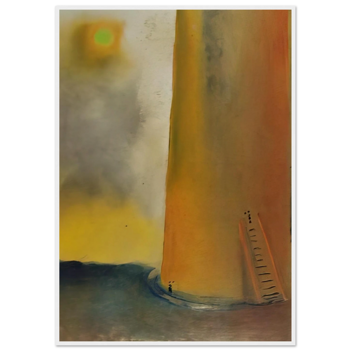 TOWER 1 Framed Poster | Salvador Dali Framed Prints Wall Art | Salvador Dali Store