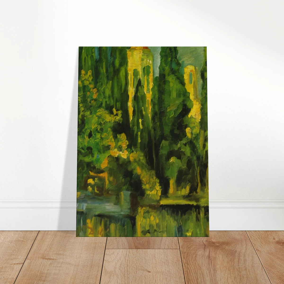 VILABERTRIN CHURCH TOWER 1919 Canvas | Salvador Dali Canvas | Salvador Dali Store