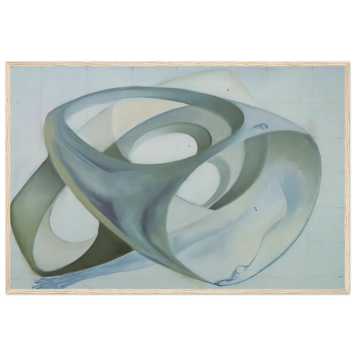 TOPOLOGICAL CONTORTION OF A FEMALE FIGURE Framed Poster | Salvador Dali Framed Prints Wall Art | Salvador Dali Store