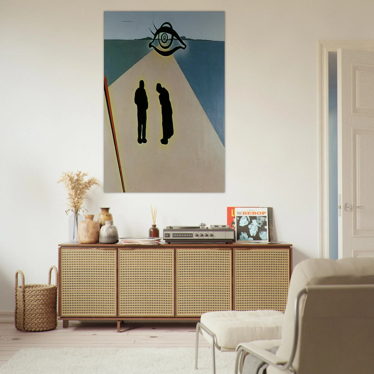 THE EYE OF THE ANGELUS Poster | Salvador Dali Poster | Salvador Dali Store