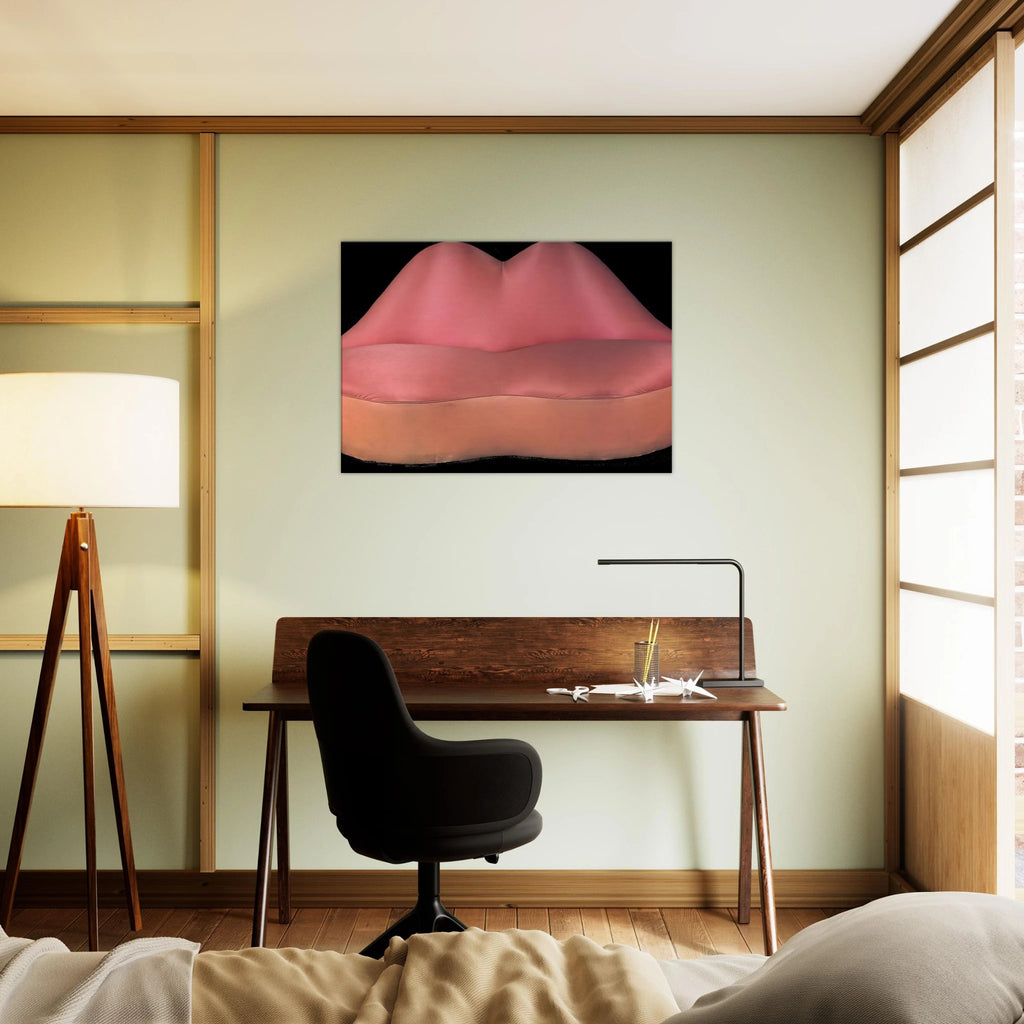 MAE WEST LIPS SOFA 1937 Canvas | Salvador Dali Canvas | Salvador Dali Store