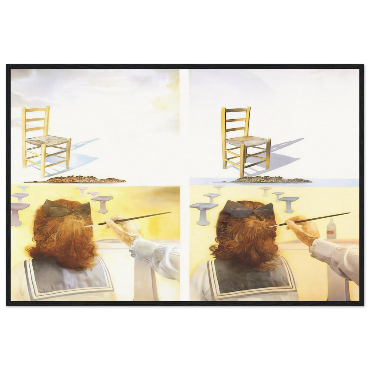 THE CHAIR Framed Poster | Salvador Dali Framed Prints Wall Art | Salvador Dali Store