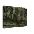VIEW OF PUBOL Canvas | Salvador Dali Canvas | Salvador Dali Store