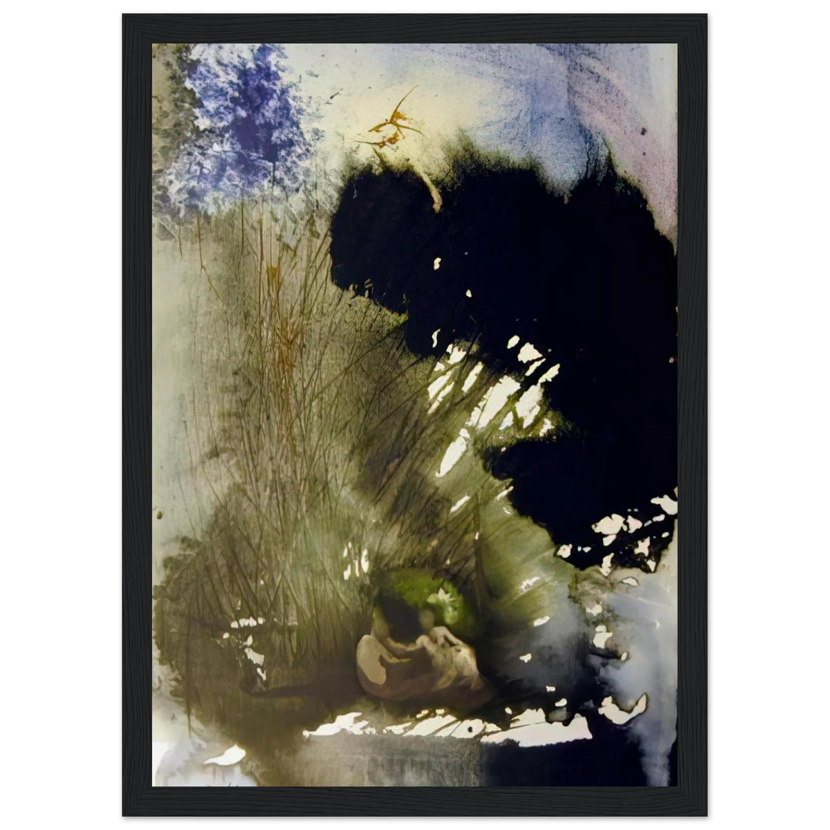 VIR ET MULIER IN PARADISO VOLUPTATIS 1967 Framed Poster | Salvador Dali Framed Prints Wall Art | Salvador Dali Store