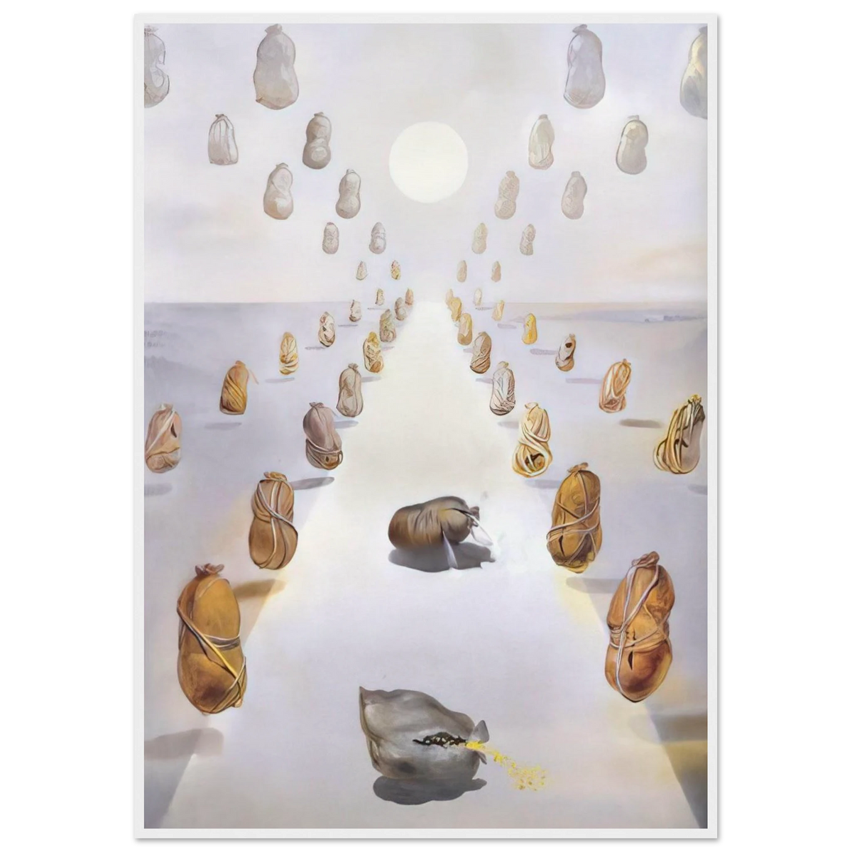 THE PATH OF ENIGMAS SECOND VERSION Framed Poster | Salvador Dali Framed Prints Wall Art | Salvador Dali Store