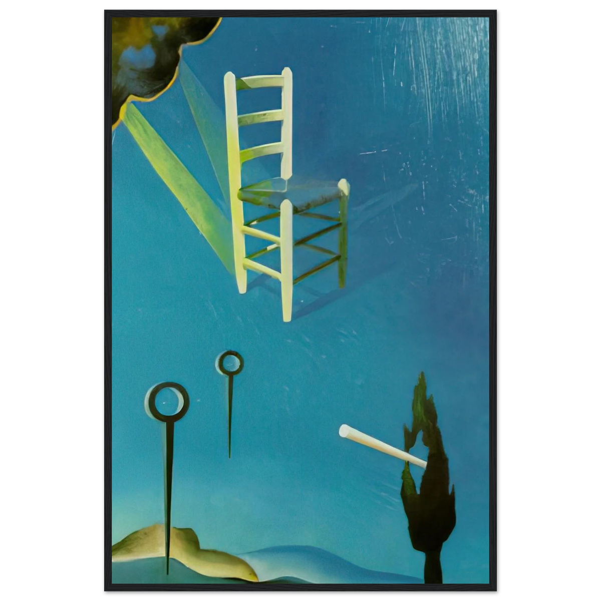 THE CHAIR 1 Framed Poster | Salvador Dali Framed Prints Wall Art | Salvador Dali Store