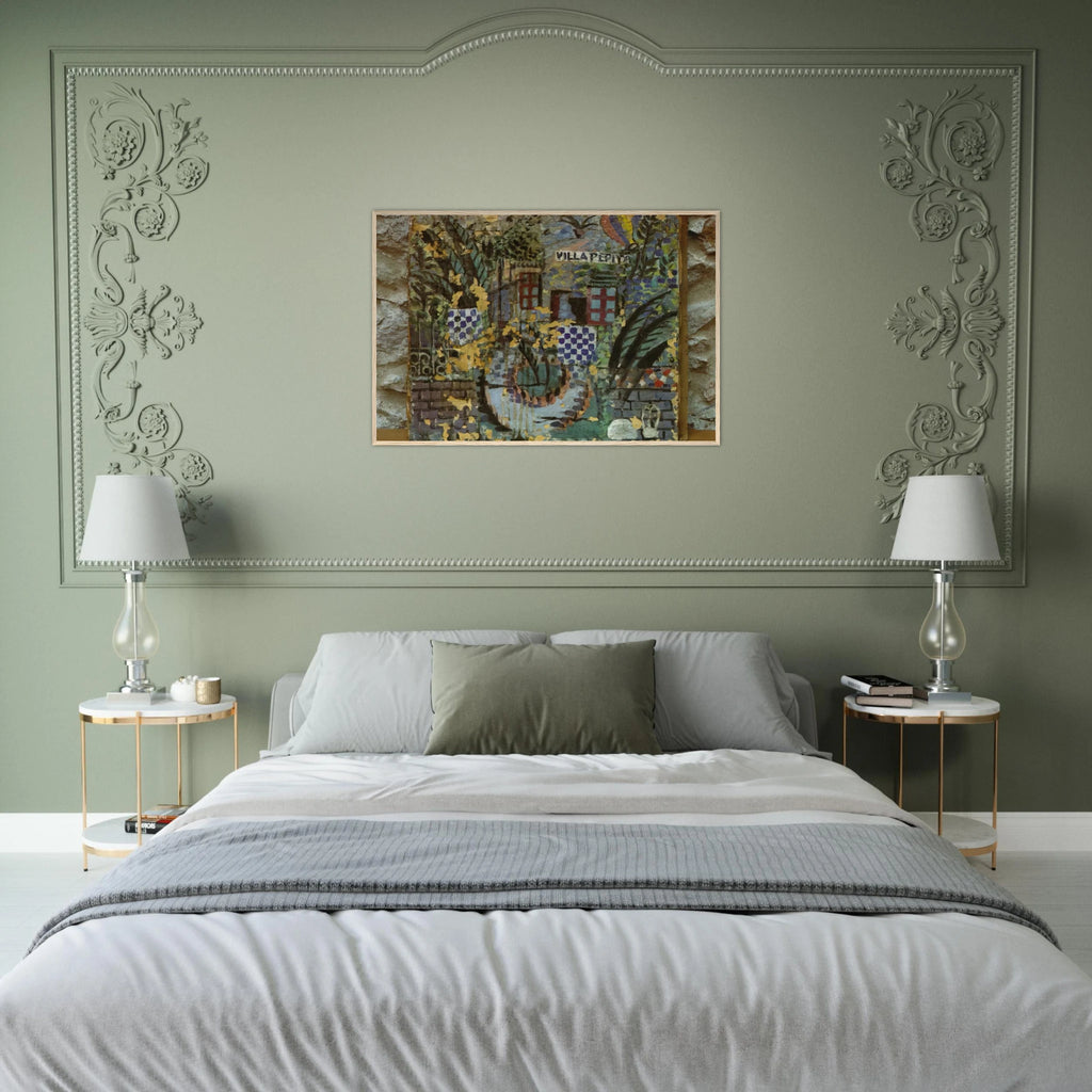 VILLA PEPITA Framed Poster | Salvador Dali Framed Prints Wall Art | Salvador Dali Store