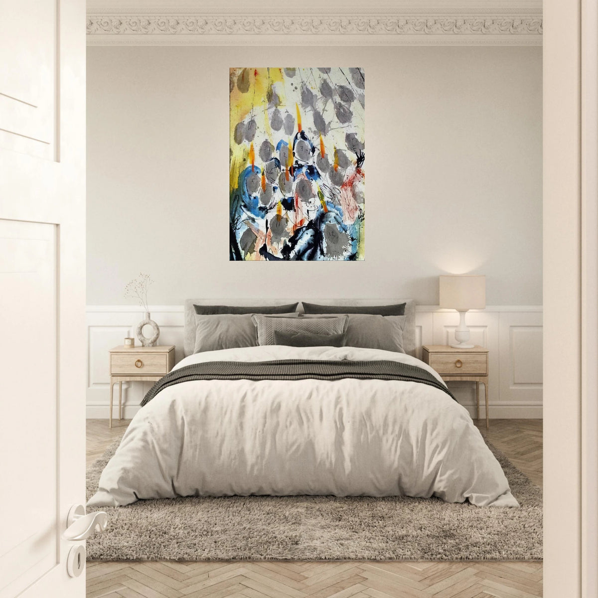 APPARUERUNT ILLIS DISPERTITAE LINGUAE ACTS 1 14 1967 Canvas | Salvador Dali Canvas | Salvador Dali Store