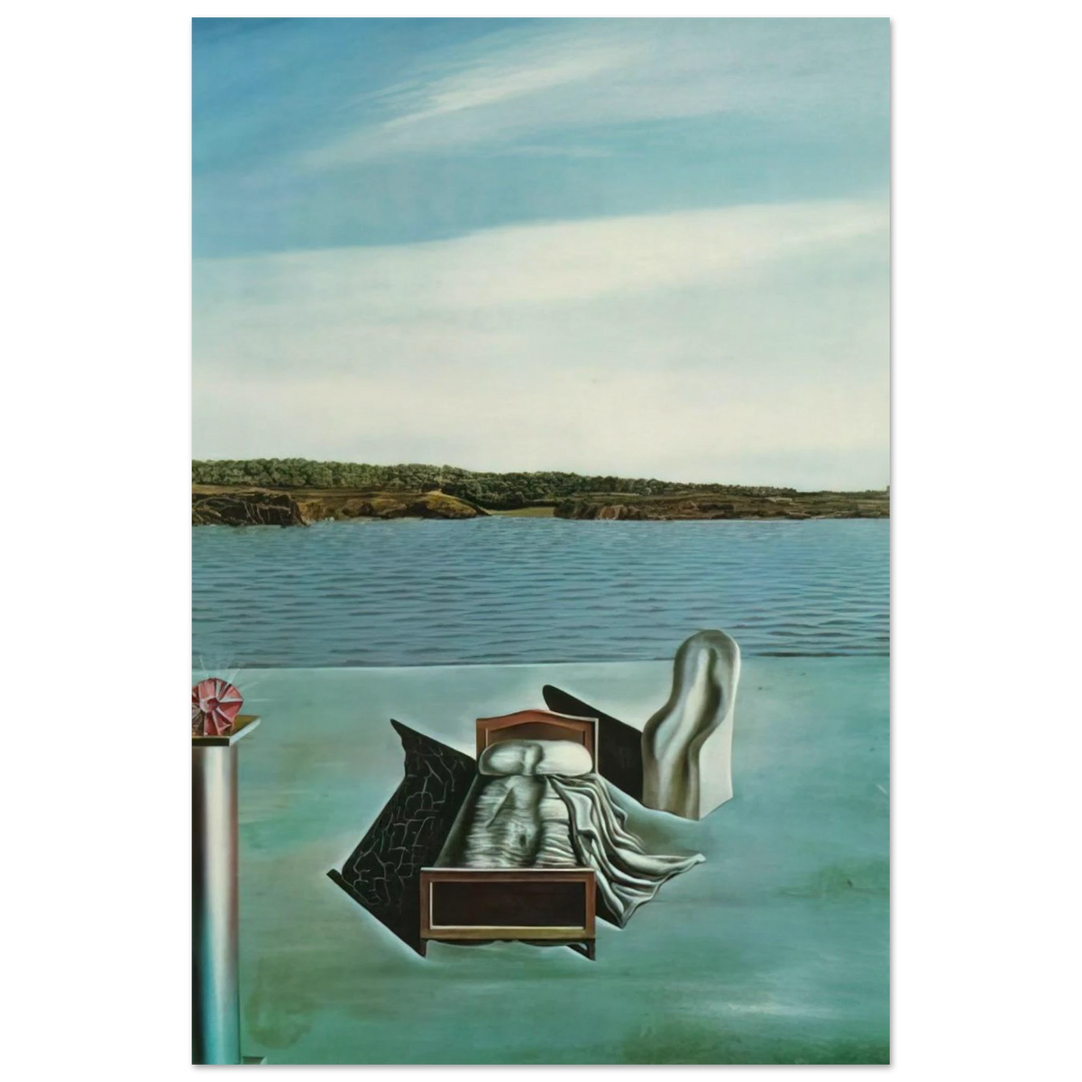 SURREALIST COMPOSITION WITH INVISIBLE FIGURES Poster | Salvador Dali Poster | Salvador Dali Store