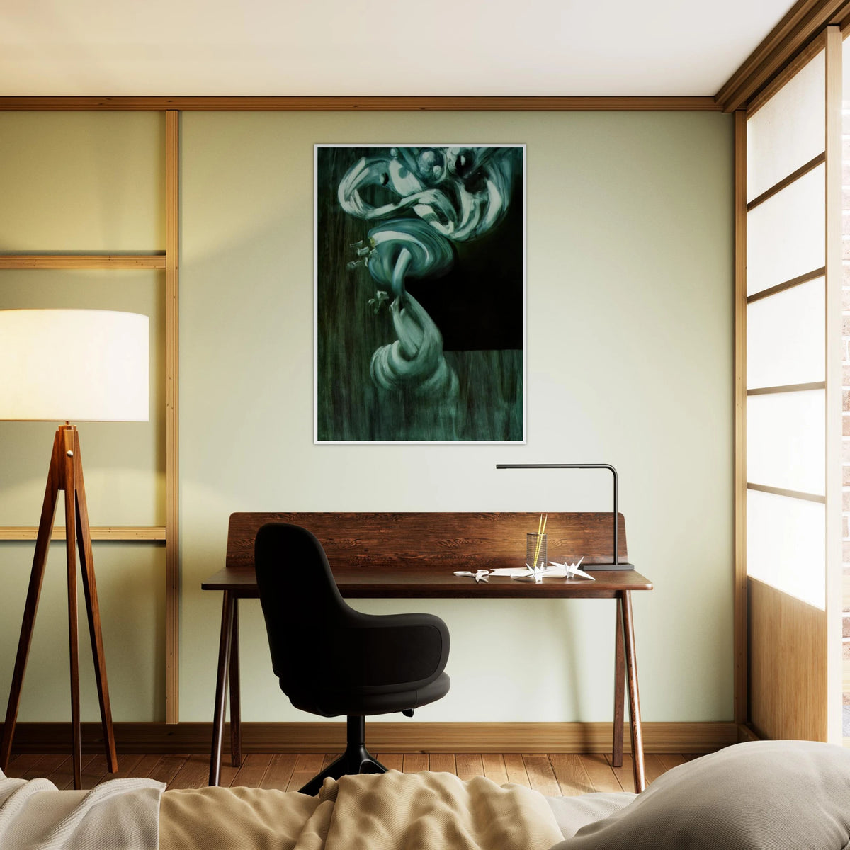 STUDY FOR A FRUIT BOWL IN STILL LIFE FAST MOVING Framed Poster | Salvador Dali Framed Prints Wall Art | Salvador Dali Store