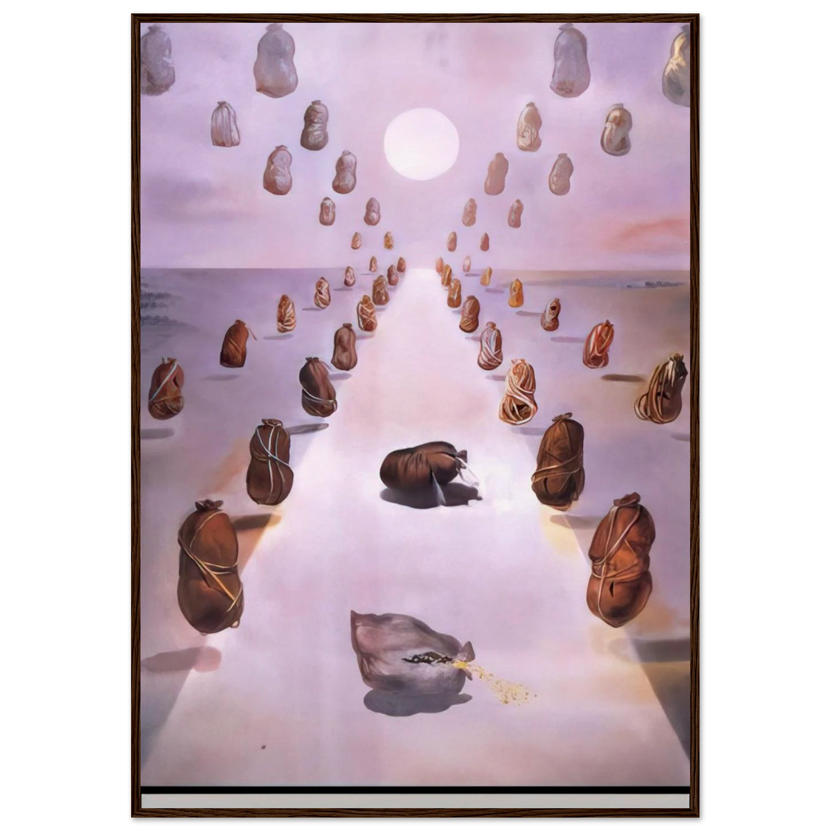 THE PATH OF ENIGMA Framed Poster | Salvador Dali Framed Prints Wall Art | Salvador Dali Store