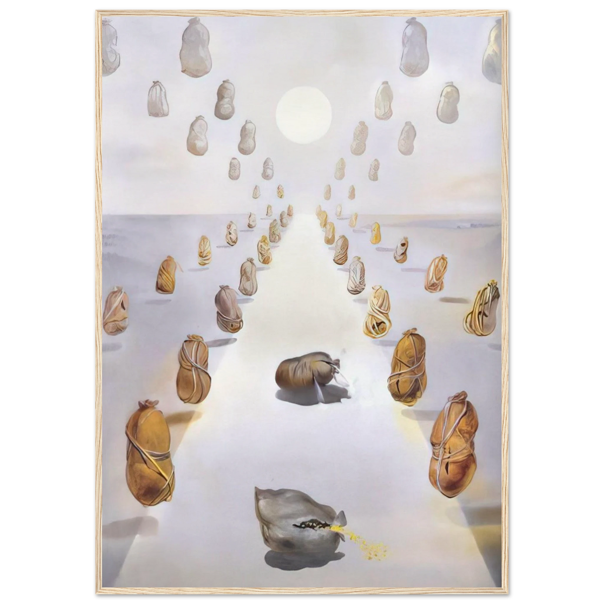 THE PATH OF ENIGMAS SECOND VERSION Framed Poster | Salvador Dali Framed Prints Wall Art | Salvador Dali Store