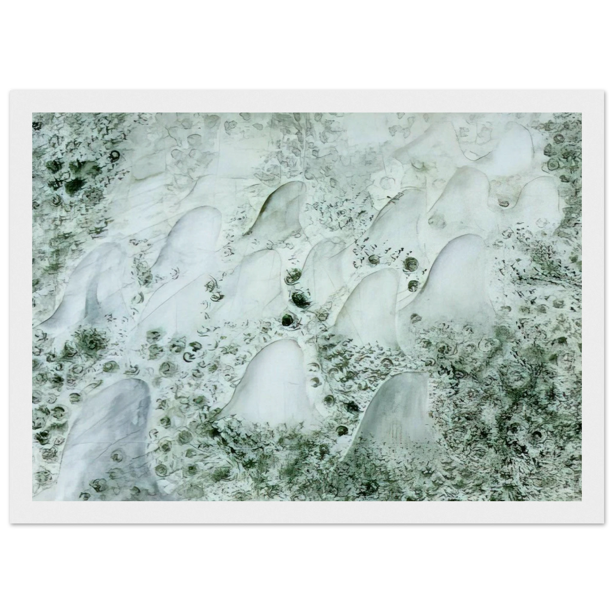 STUDY FOR DEOXYRIBONUCLEIC ACID ARABS 1 Framed Poster | Salvador Dali Framed Prints Wall Art | Salvador Dali Store