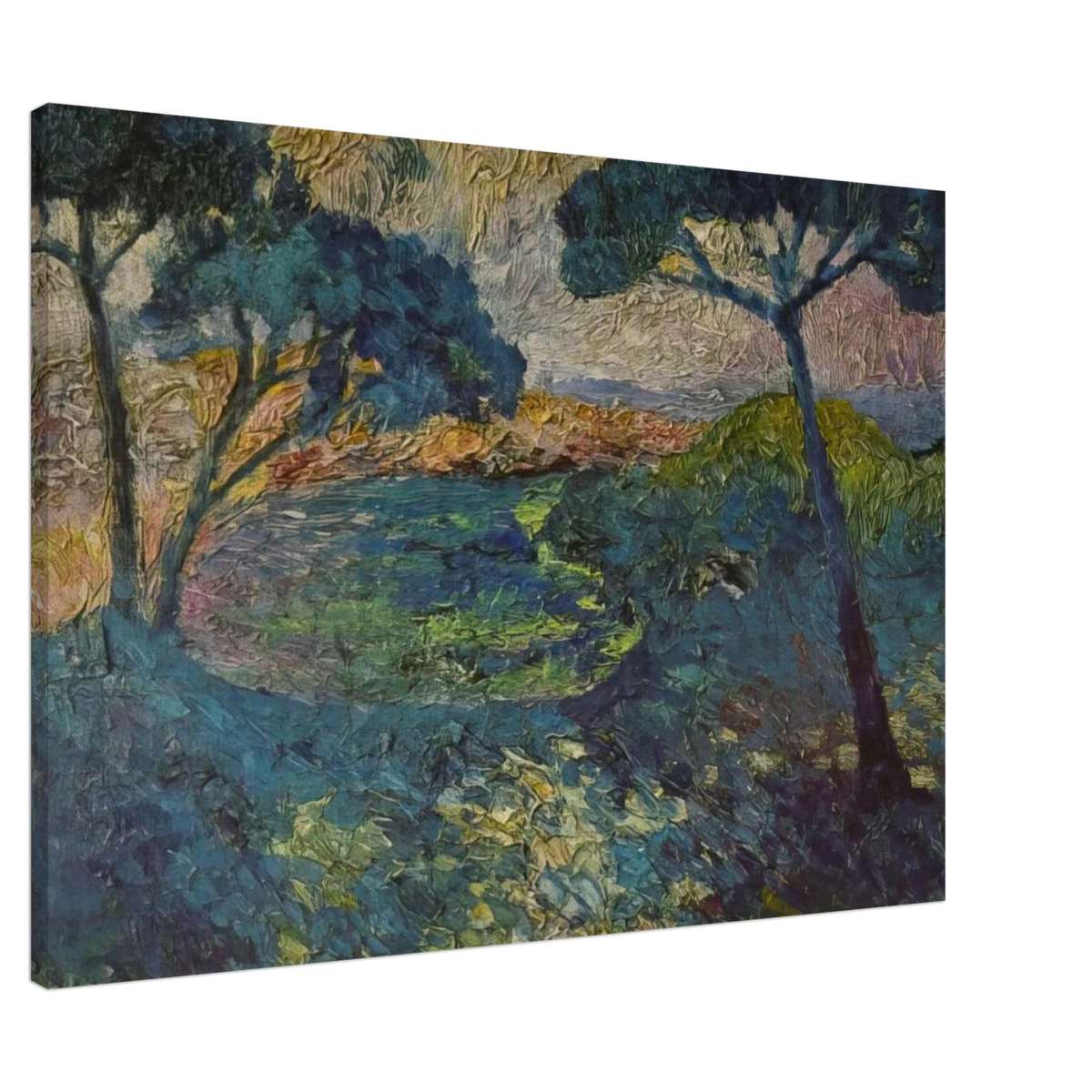 THE THREE PINES Canvas | Salvador Dali Canvas | Salvador Dali Store