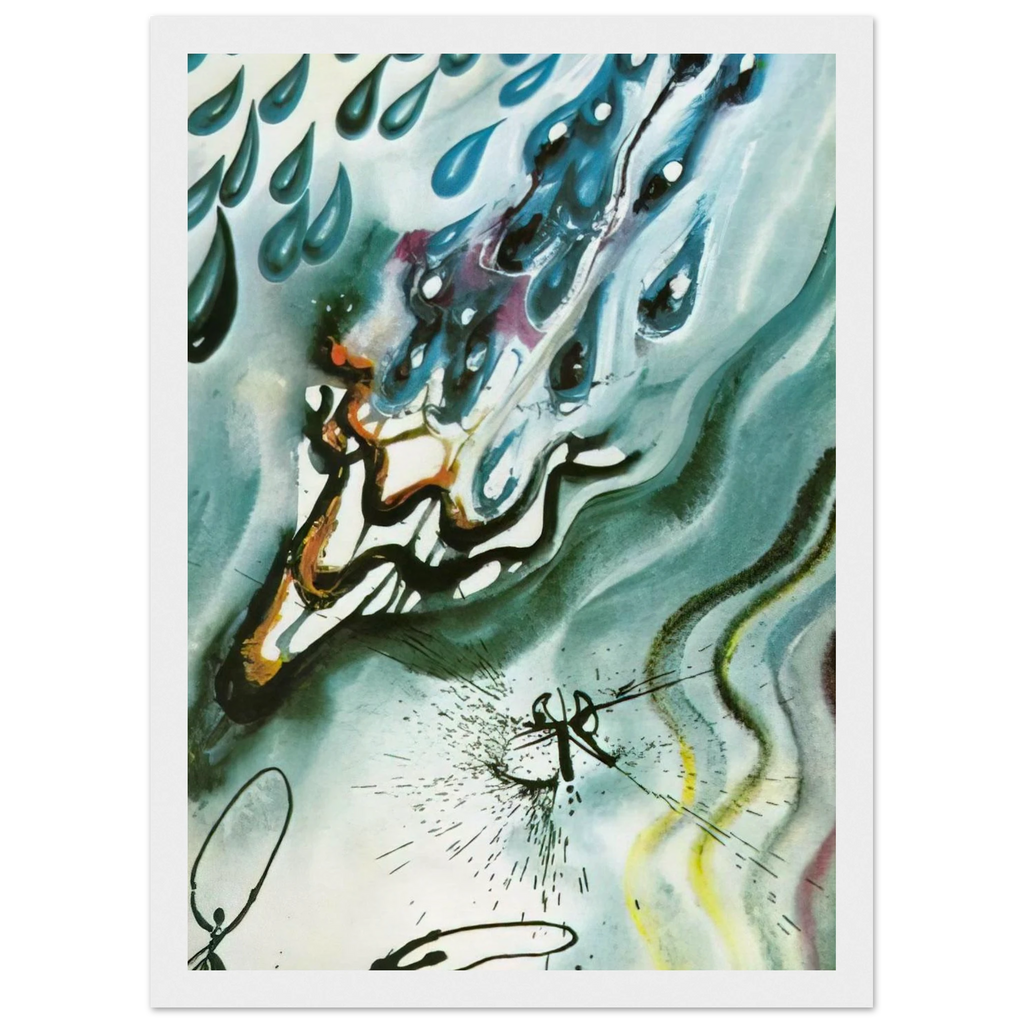 THE POOL OF TEARS Framed Poster | Salvador Dali Framed Prints Wall Art | Salvador Dali Store