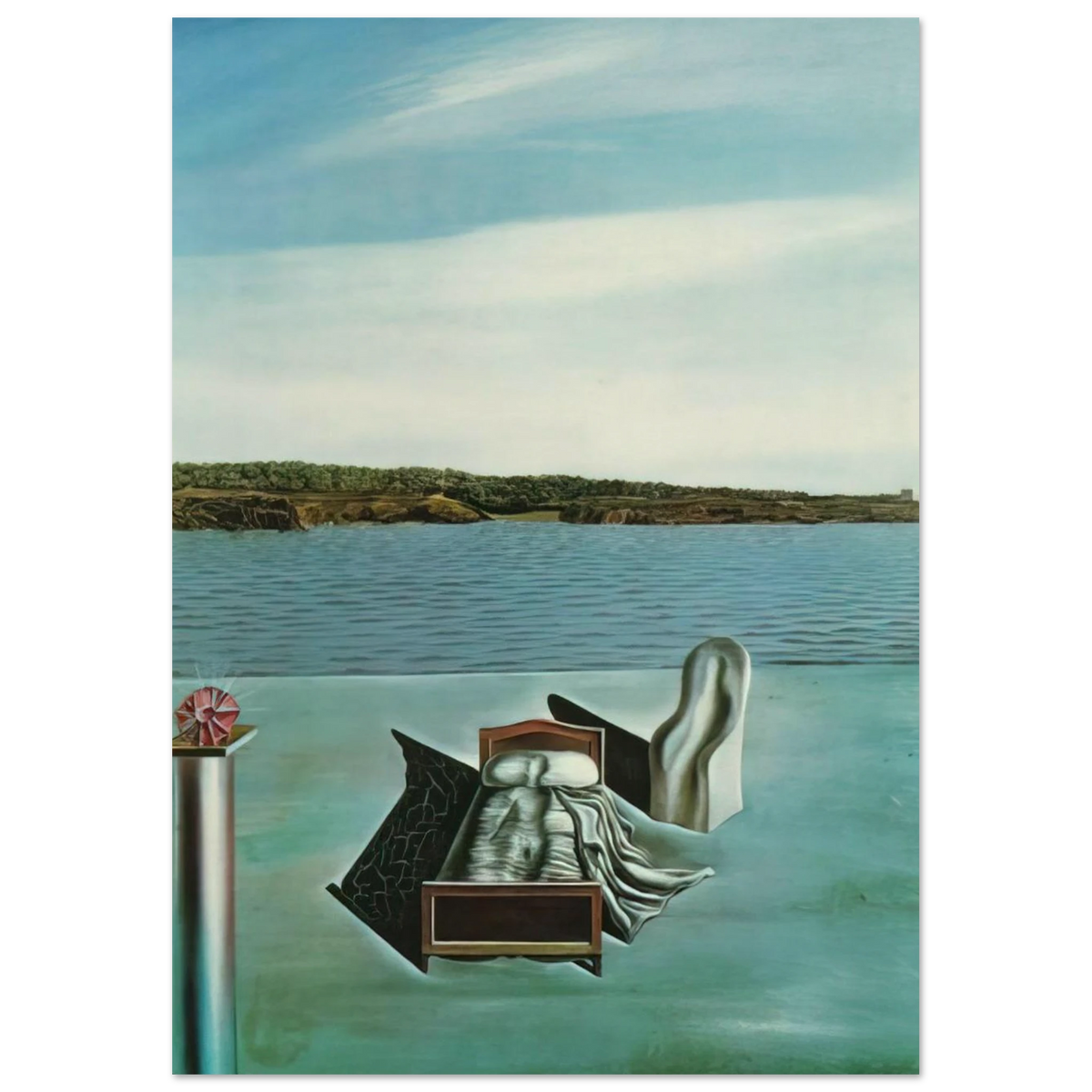 SURREALIST COMPOSITION WITH INVISIBLE FIGURES Poster | Salvador Dali Poster | Salvador Dali Store