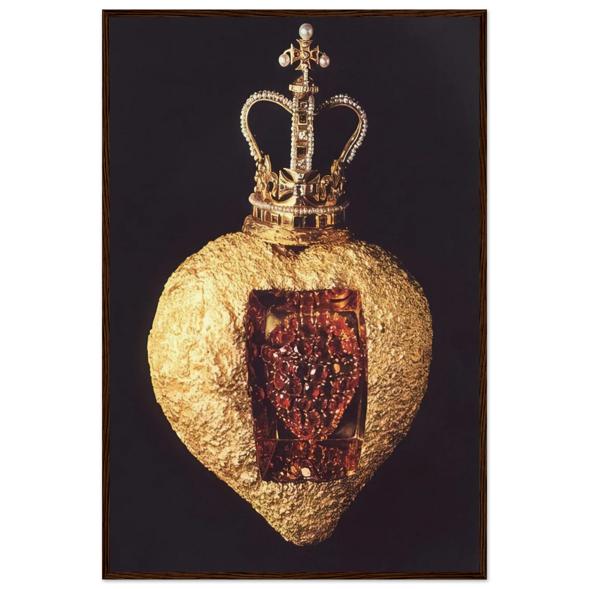 THE ROYAL HEART Framed Poster | Salvador Dali Framed Prints Wall Art | Salvador Dali Store