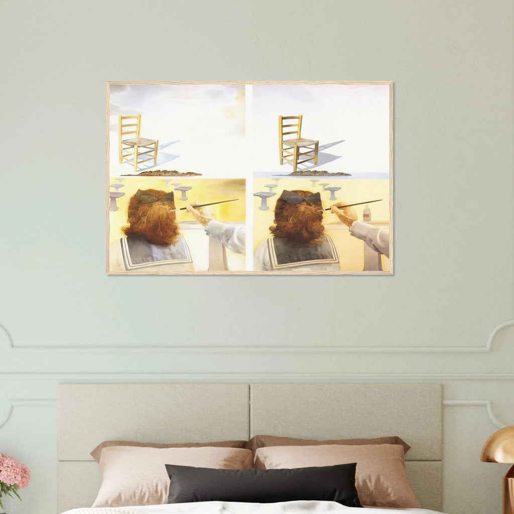 THE CHAIR Framed Poster | Salvador Dali Framed Prints Wall Art | Salvador Dali Store