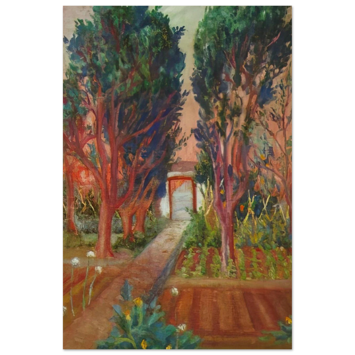 THE VEGETABLE GARDEN OF LLANER Poster | Salvador Dali Poster | Salvador Dali Store