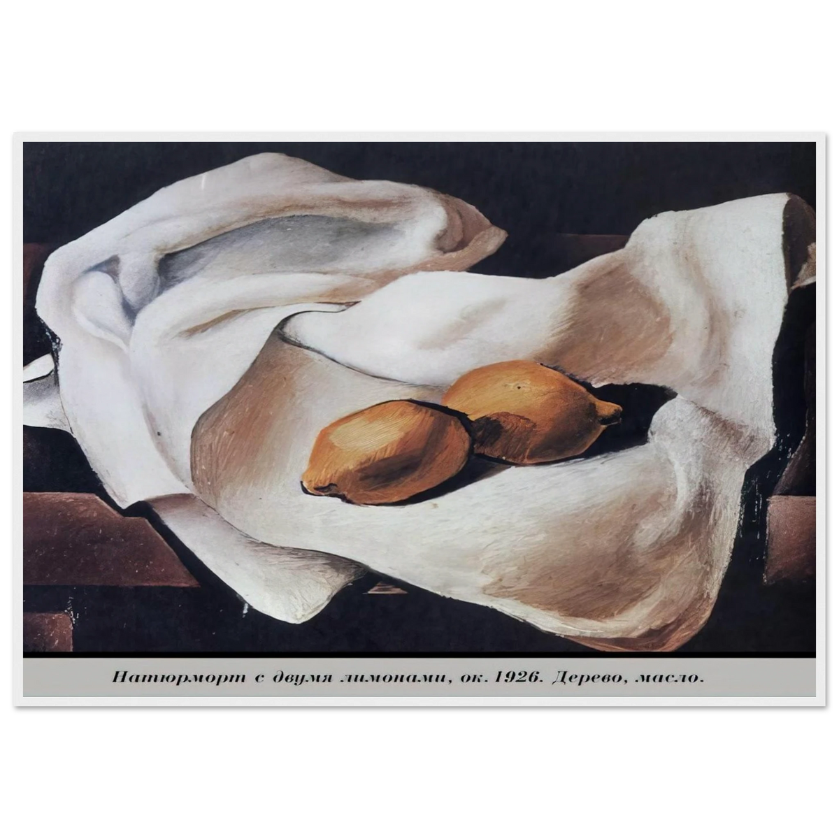 STILL LIFE WITH TWO LEMONS Framed Poster | Salvador Dali Framed Prints Wall Art | Salvador Dali Store