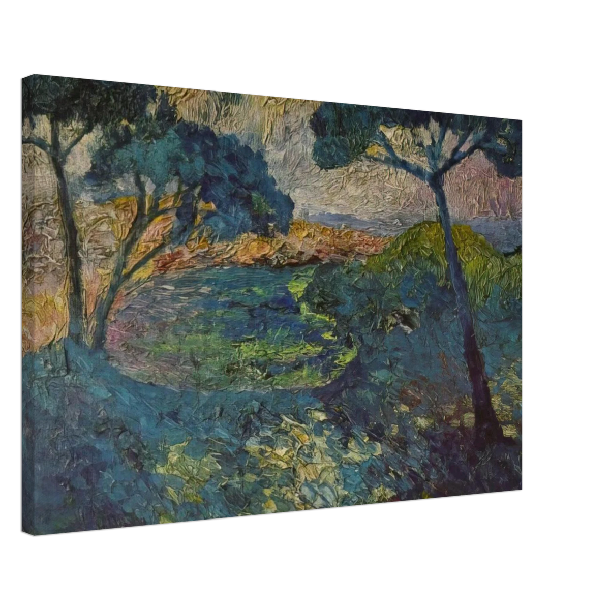 THE THREE PINES Canvas | Salvador Dali Canvas | Salvador Dali Store