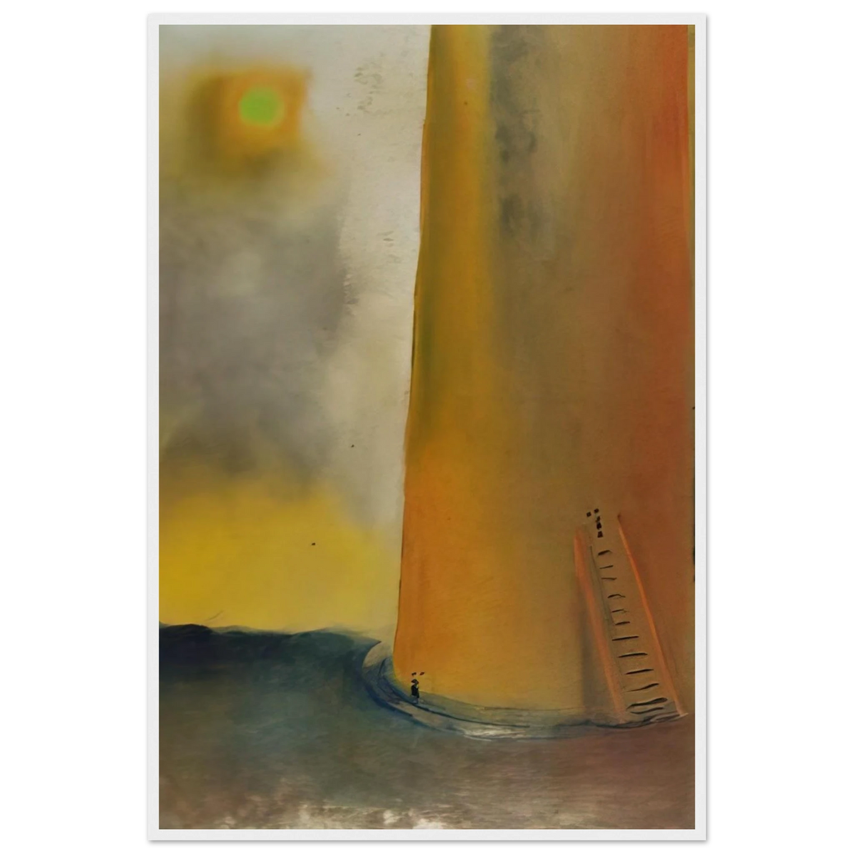 TOWER 1 Framed Poster | Salvador Dali Framed Prints Wall Art | Salvador Dali Store
