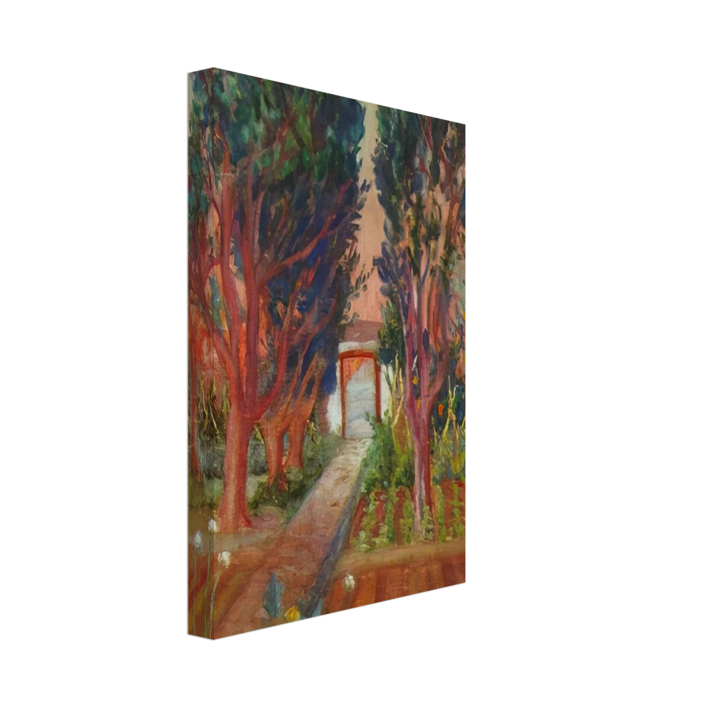 THE VEGETABLE GARDEN OF LLANER Canvas | Salvador Dali Canvas | Salvador Dali Store