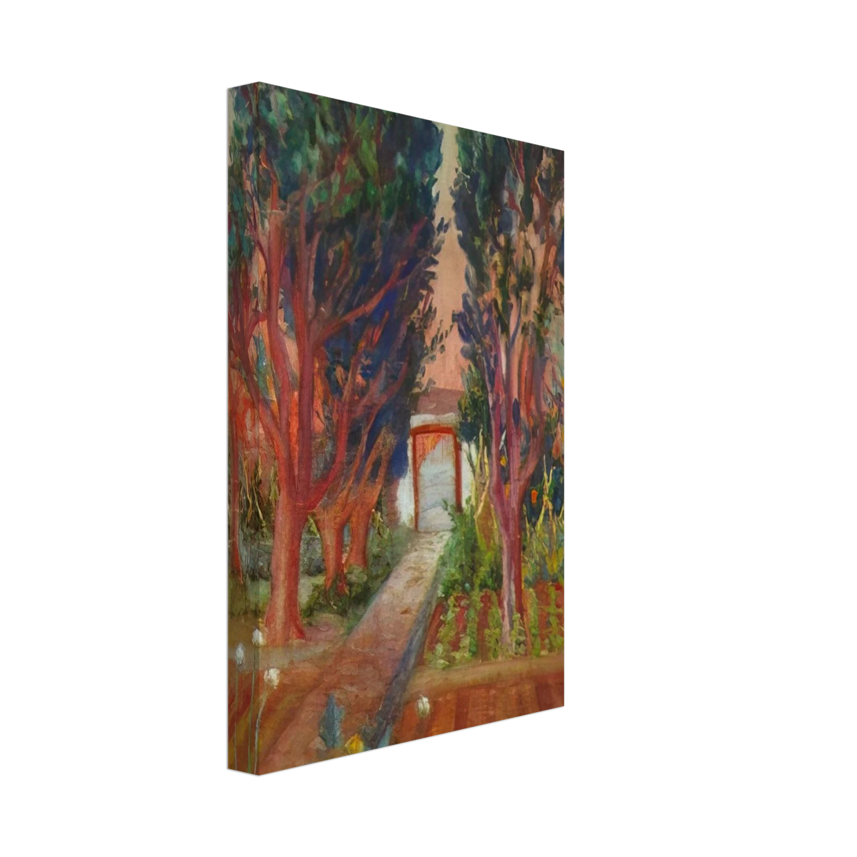 THE VEGETABLE GARDEN OF LLANER Canvas | Salvador Dali Canvas | Salvador Dali Store
