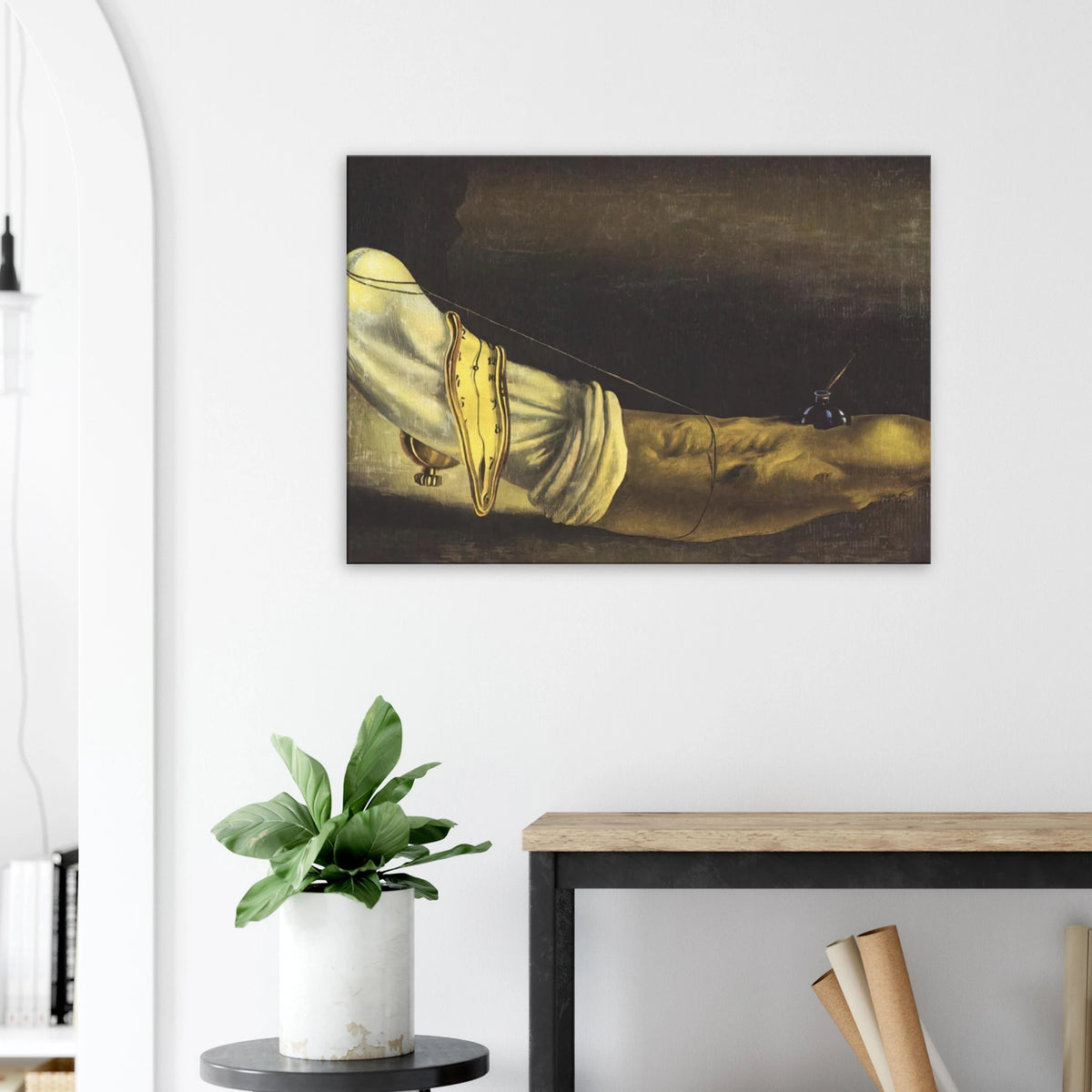 ANTHROPOMORPHIC BREAD Canvas | Salvador Dali Canvas | Salvador Dali Store