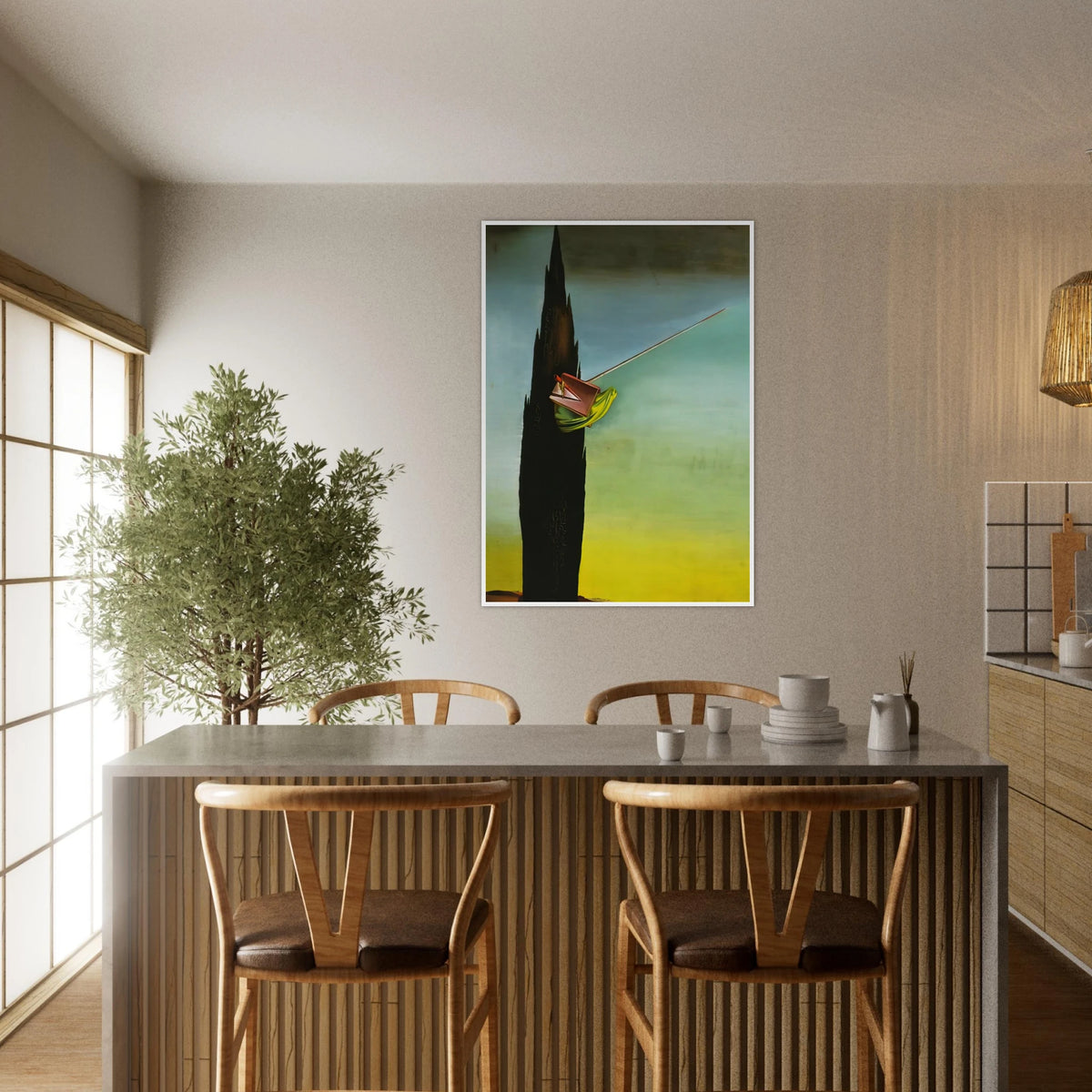SURREALIST ESSAY Framed Poster | Salvador Dali Framed Prints Wall Art | Salvador Dali Store