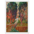 THE VEGETABLE GARDEN OF LLANER Framed Poster | Salvador Dali Framed Prints Wall Art | Salvador Dali Store