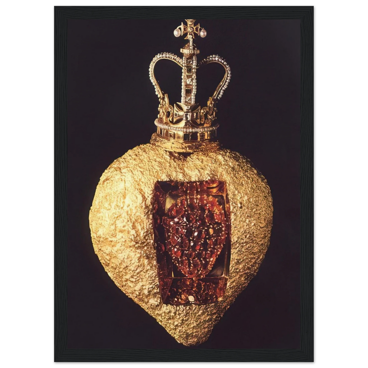 THE ROYAL HEART Framed Poster | Salvador Dali Framed Prints Wall Art | Salvador Dali Store