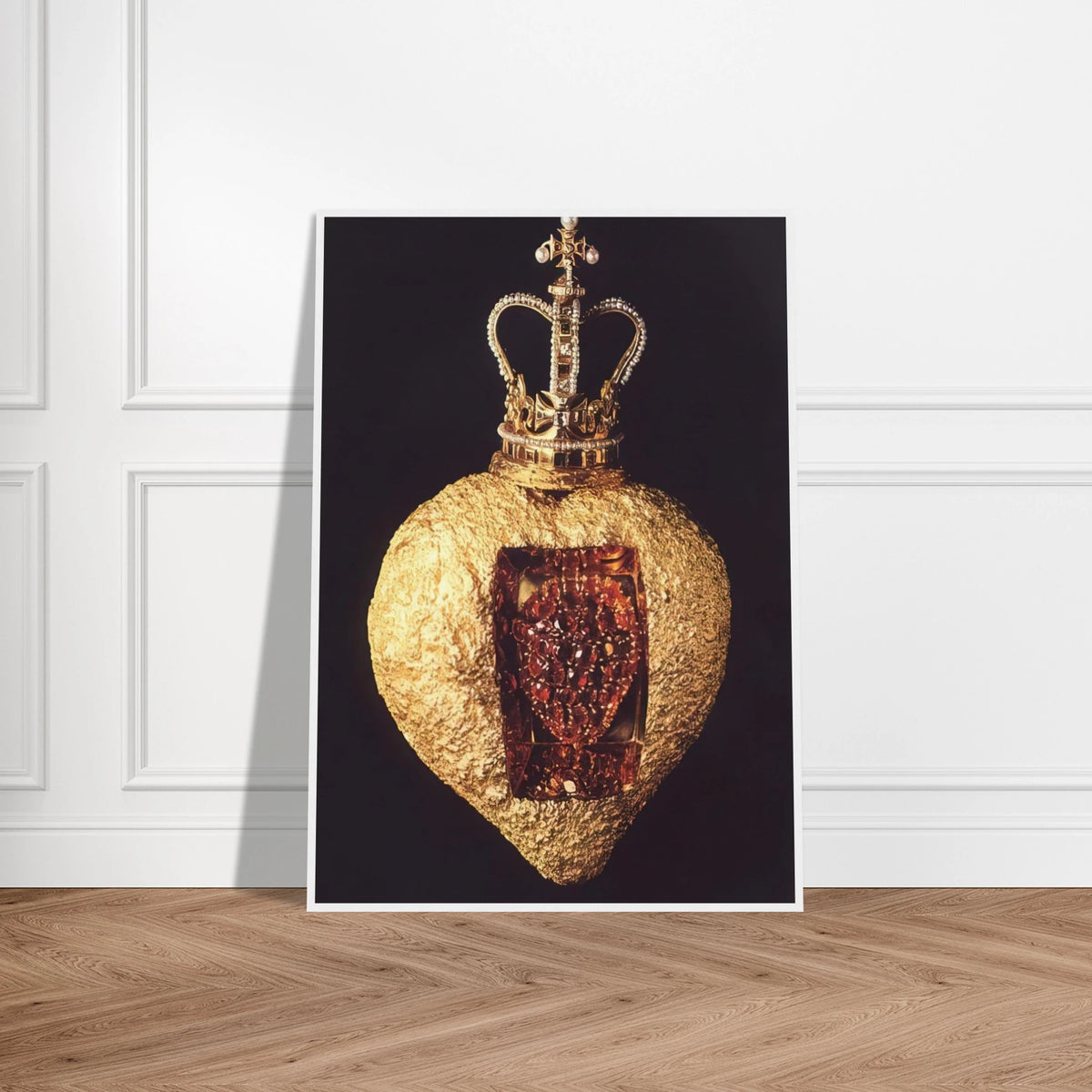 THE ROYAL HEART Framed Poster | Salvador Dali Framed Prints Wall Art | Salvador Dali Store