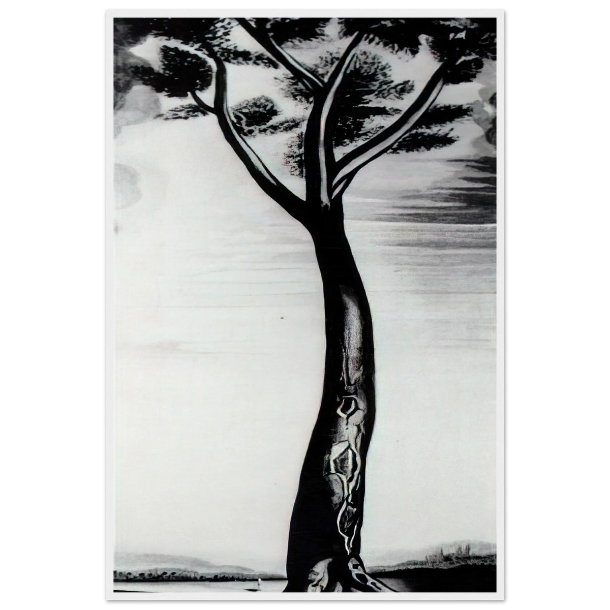 THE TREE Framed Poster | Salvador Dali Framed Prints Wall Art | Salvador Dali Store