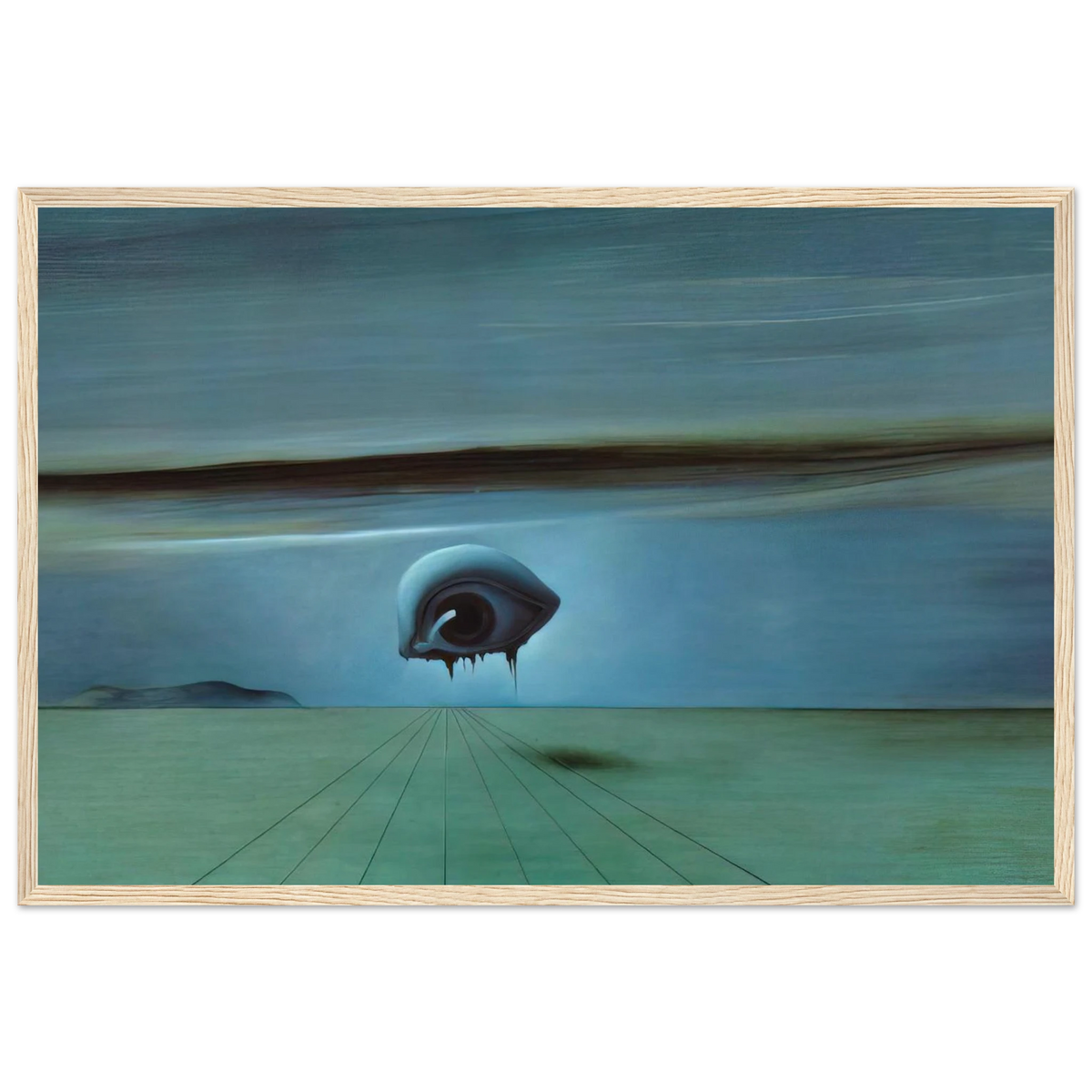 THE EYE Framed Poster | Salvador Dali Framed Prints Wall Art | Salvador Dali Store