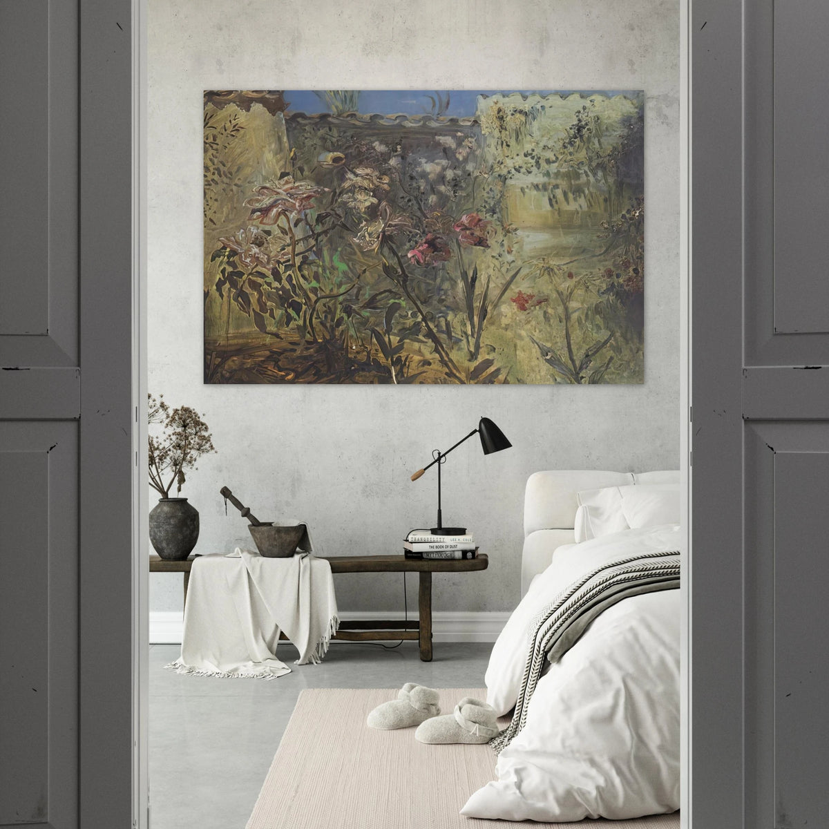 THE PATIO OF PORT LLIGAT Poster | Salvador Dali Poster | Salvador Dali Store
