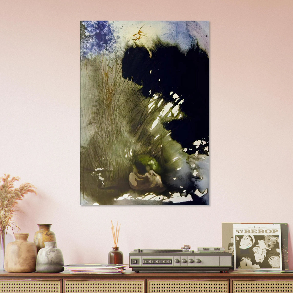 VIR ET MULIER IN PARADISO VOLUPTATIS 1967 Canvas | Salvador Dali Canvas | Salvador Dali Store