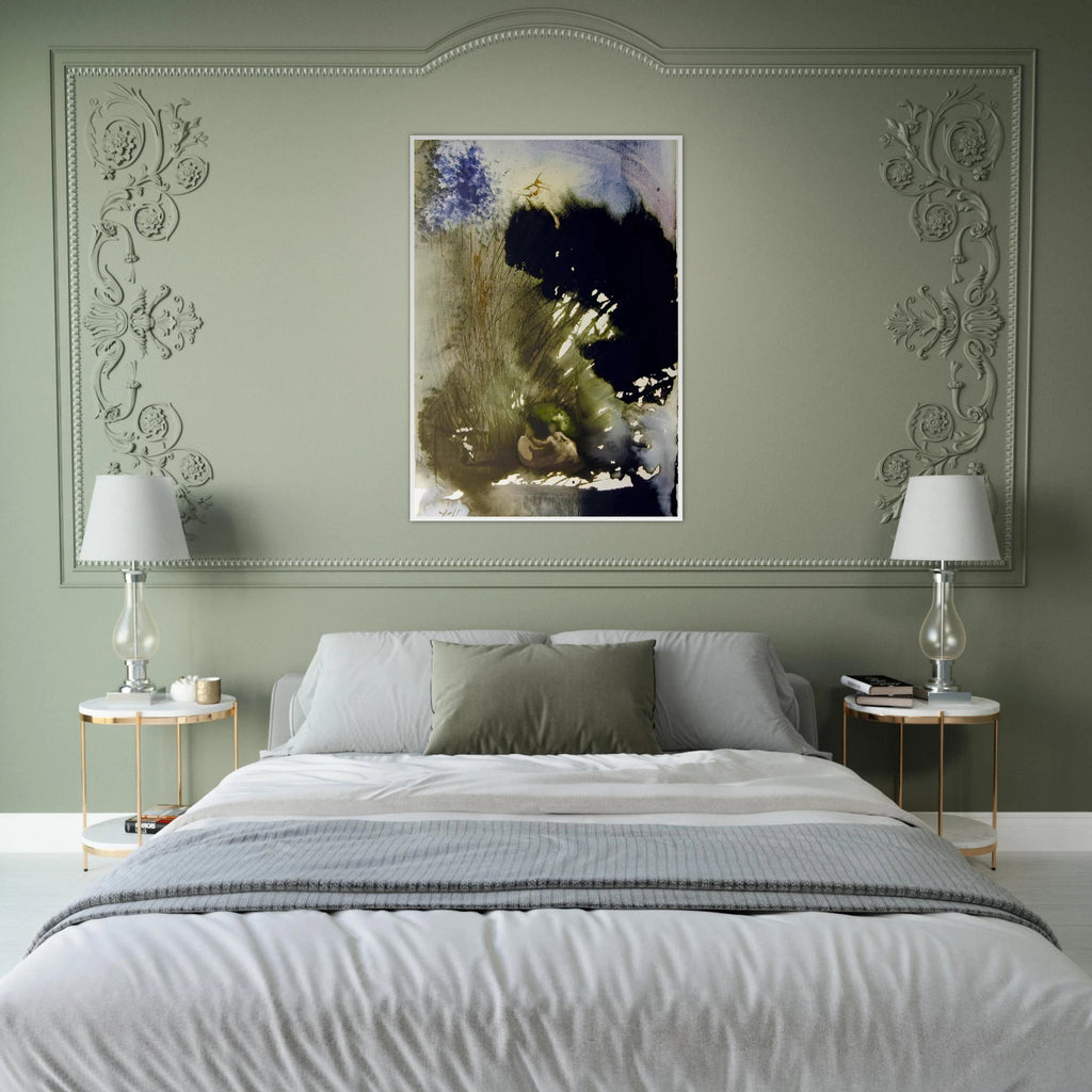 VIR ET MULIER IN PARADISO VOLUPTATIS 1967 Framed Poster | Salvador Dali Framed Prints Wall Art | Salvador Dali Store