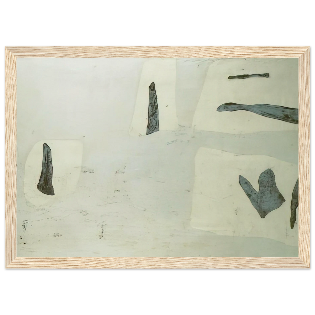 ABSTRACT COMPOSITION Framed Poster | Salvador Dali Framed Prints Wall Art | Salvador Dali Store
