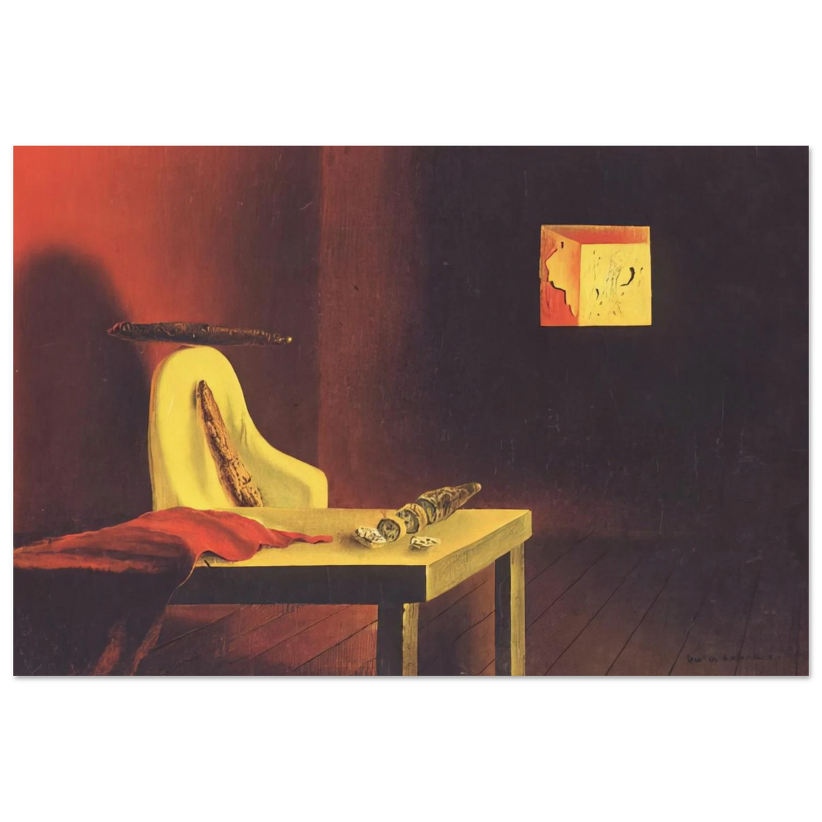 THE INVISIBLE MAN Poster | Salvador Dali Poster | Salvador Dali Store