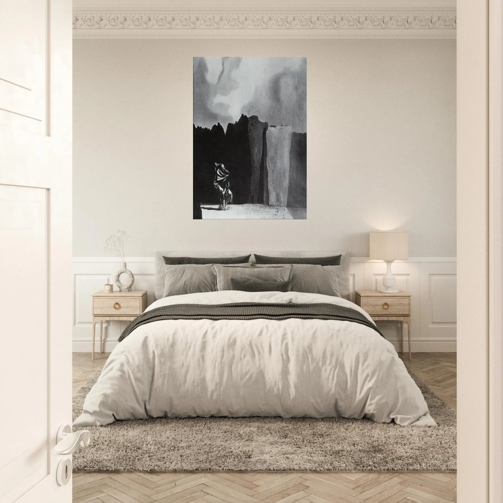 WEST SIDE OF THE ISLE OF THE DEAD Canvas | Salvador Dali Canvas | Salvador Dali Store