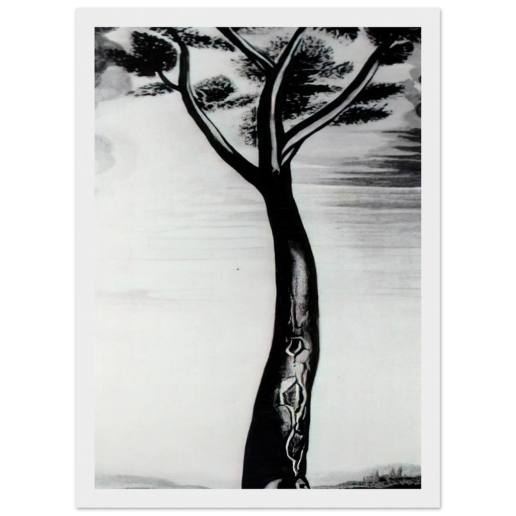 THE TREE Framed Poster | Salvador Dali Framed Prints Wall Art | Salvador Dali Store