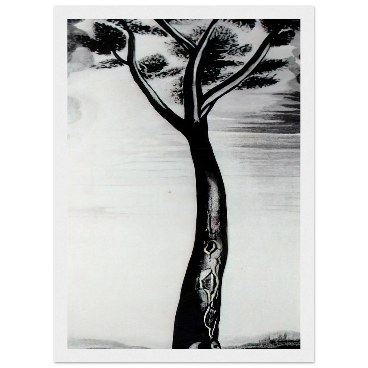 THE TREE Framed Poster | Salvador Dali Framed Prints Wall Art | Salvador Dali Store