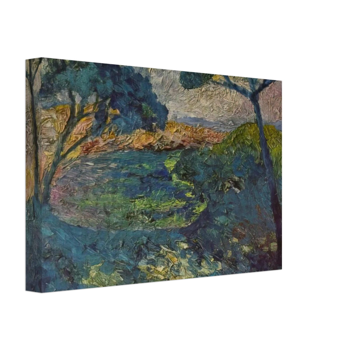 THE THREE PINES Canvas | Salvador Dali Canvas | Salvador Dali Store