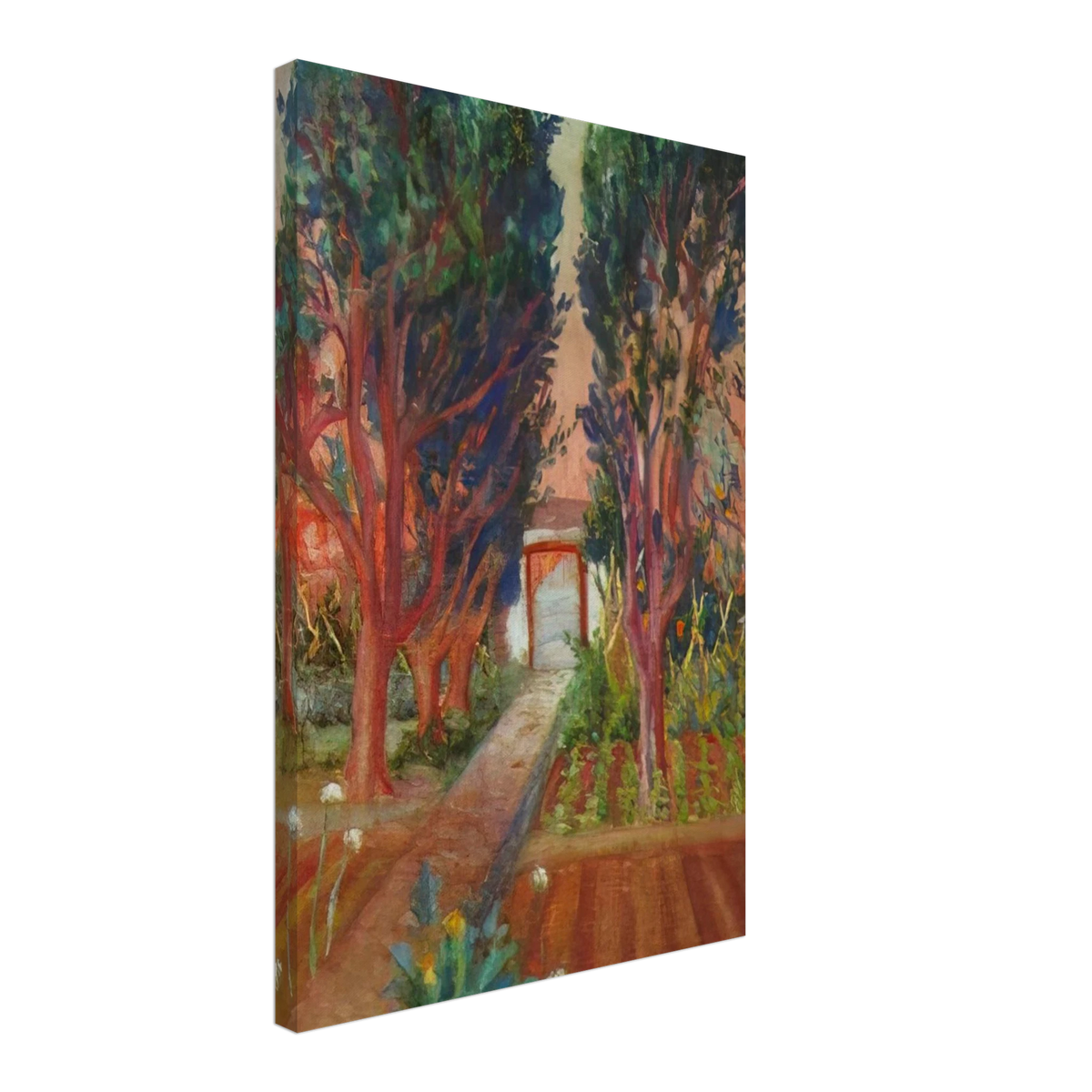 THE VEGETABLE GARDEN OF LLANER Canvas | Salvador Dali Canvas | Salvador Dali Store