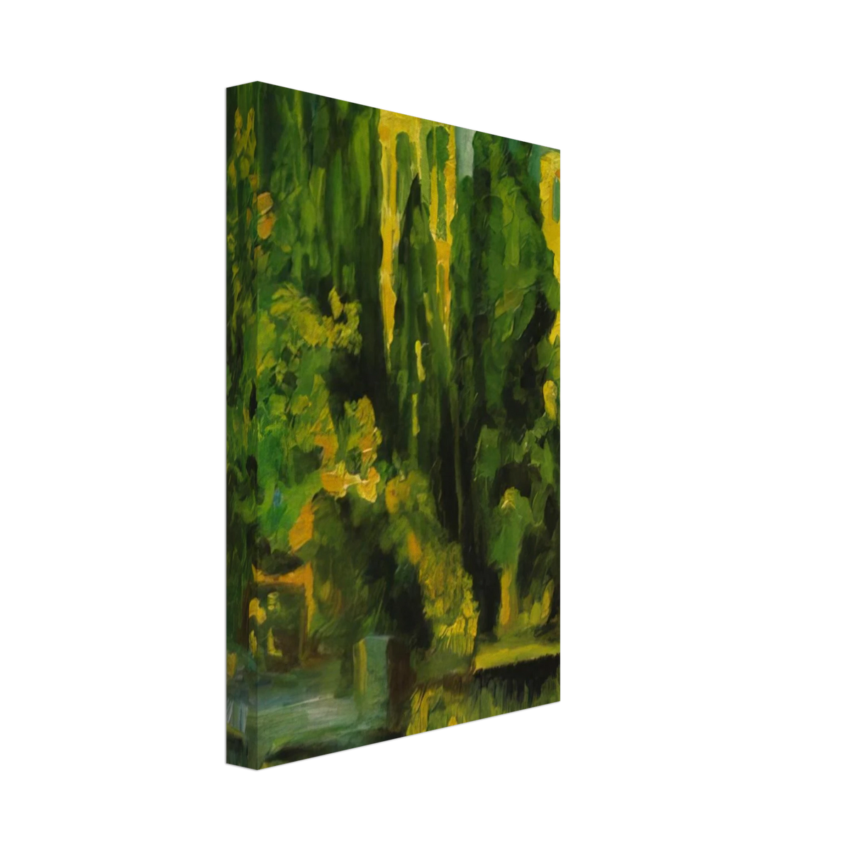 VILABERTRIN CHURCH TOWER 1919 Canvas | Salvador Dali Canvas | Salvador Dali Store