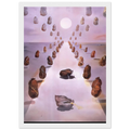 THE PATH OF ENIGMA Framed Poster | Salvador Dali Framed Prints Wall Art | Salvador Dali Store