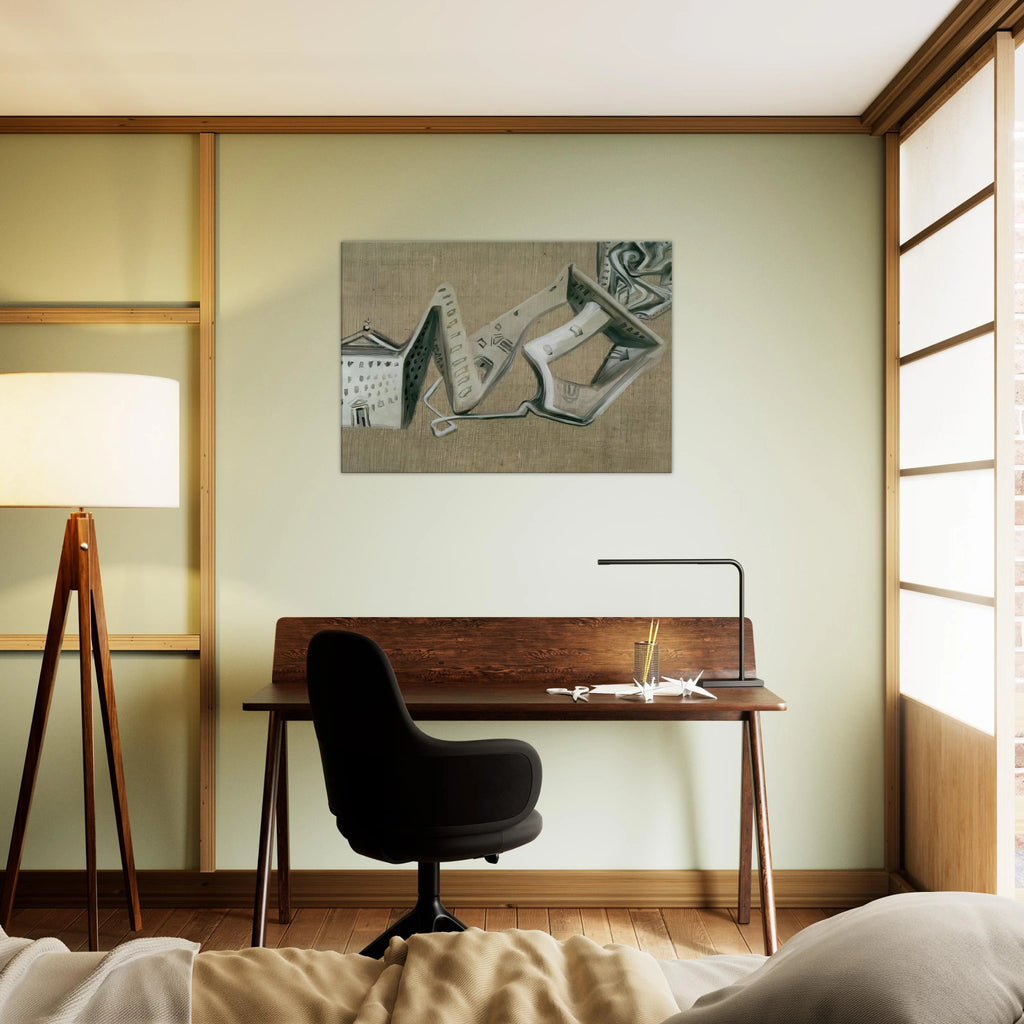 ARCHITECTURAL CONTORTION OF EL ESCORIAL Canvas | Salvador Dali Canvas | Salvador Dali Store