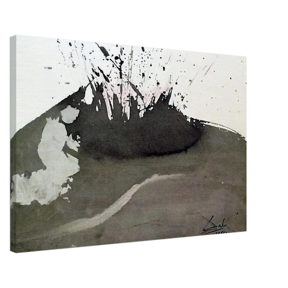 ANGELUS EXCUSSIT FLAMMAMIGNIS DANIEL 3 23 1967 Canvas | Salvador Dali Canvas | Salvador Dali Store