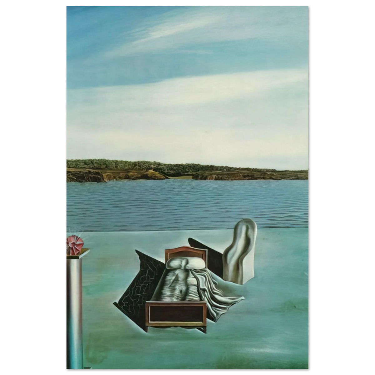 SURREALIST COMPOSITION WITH INVISIBLE FIGURES Poster | Salvador Dali Poster | Salvador Dali Store